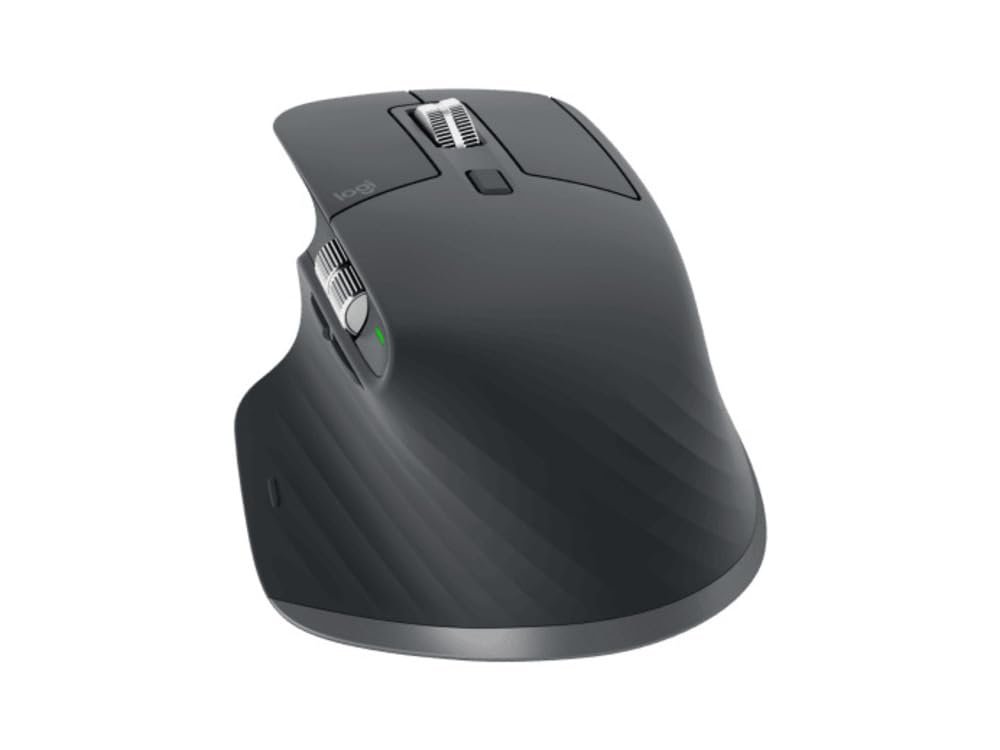 Logitech MX Master 3S Bluetooth Edition Wireless Mouse, No USB Receiver - Ultra-Fast Scrolling, Ergo, 8K DPI, Track on Glass, Quiet Clicks, Works with Apple Mac, Windows PC, Linux, Chrome - Graphite - Image 3